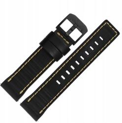  Systema szíj Bőr (E724) fekete, krémszínű p. fekete kl (Pasek Systema - Skóra (E724) czarny z kr)