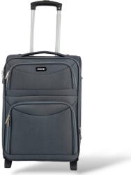 Playbags Troler Cabină Extensibil din Material Textil 53x36x20 +5cm Colecția Playbags Ps8033c Gri (ps8033c-gkri) Valiza