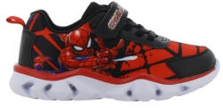 Disney Spiderman Încălțăminte sport Joasa pentru copii cu scai și lumini Negre SP013505 (SP013505)