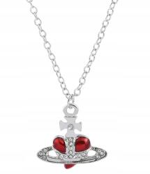  Szaturnusz bolygó nyaklánc Fekete Szív