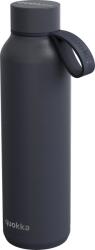 QUOKKA Butelie termică cu mâner Quokka Solid, 630 ml, gri închis (40174)