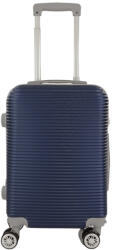 ORMI R50 Valiză de Călătorie de Cabină Dura Albastră cu 4 Roți Înălțime 55cm (R50) Valiza