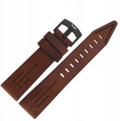  Szíj SSN-571 Bőr (F612) barna-szürke p. szürke kl (Pasek SSN-571 - Skóra (F612) brązowy z s)