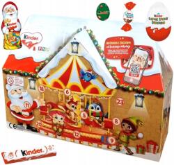 Kinder Adventi naptár 3D 234g Mikulás Házikó (8000500294772)