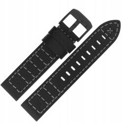  Almaz szíj Bőr (E693) fekete, szürke p. fekete kl (Pasek Almaz - Skóra (E693) czarny z szar)