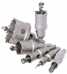  Tct lyukfúró 23mm 26mm 10mm-es szárral, rozsdamentes acélhoz, keményfém (Otwornica TCT 23mm 26mm trzpień 10mm do stali)