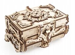 UGears Antik Ékszerdoboz Fa Térbeli Puzzle 3D Modell (drewniane puzzle 3d do składania)