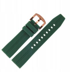  Almaz szíj Szilikon (O265) zöld rózsaszín kl (Pasek Almaz - Silikon (O265) zielony róż)