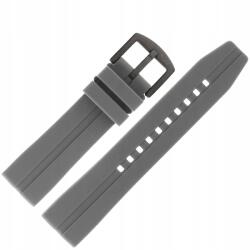  Expedition szíj Szilikon (C763) szürke fekete kl (Pasek Expedition - Silikon (C763) szary)