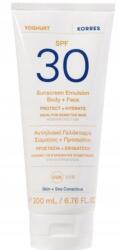 KORRES Yoghurt Védő emulzió archoz és testre SPF30 200 ml tubus