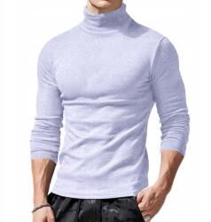  Ophestin Férfi alap golf felső pulóver slim fit hosszú ujjú XXL fehér (B0CFFGWC1C)