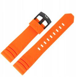  Szíj SSN-571 Szilikon (F612) narancssárga, szürke kl (Pasek SSN-571 - Silikon (F612) pomarańcz)