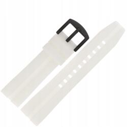  Space Race szíj Szilikon (világító) fehér fekete kl (Pasek Space Race - Silikon (świecący) bi)