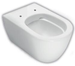 Hatria Vas WC suspendat Hatria Fusion Compact Rimless 35x48 cm evacuare orizontala (y1xq)