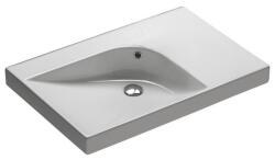 Hatria Lavoar baie pe blat Hatria Grandangolo 75x50 cm, stanga (YXNS)