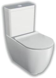 Hatria Vas WC pe pardoseala Hatria Fusion Rimless 38x67 cm evacuare orizontala sau verticala (y1zb)