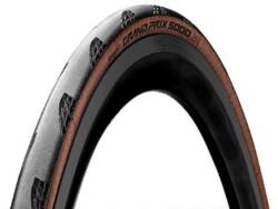 Continental Grand Prix 5000 622-28 (700x28C) külső gumi (köpeny), defektvédett (VectranBreaker), kevlárperemes, Black Chili, barna oldalfal, 240g
