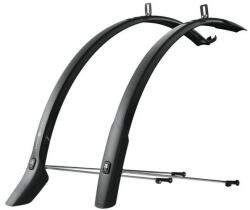 SKS Velo 42 Urban felpattintható műanyag sárvédő szett, 28 colos kerékpárokhoz, 42 mm, kiegészítő pálcával, fekete - bikepro - 10 260 Ft