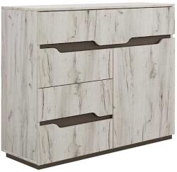 Bogdan Furniture G Скрин Мебели Богдан модел Talina, Дъб краф и графит - bogdanmebel
