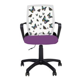 Furnit Детски стол Fly Black Butterfly