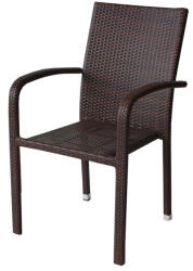 Bogdan Furniture Am Ратанов стол 59 кафяв