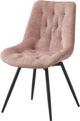 Bogdan Furniture Europe Стол К-353 светло розово/черно