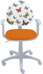 Furnit Детски стол Smart White Butterfly