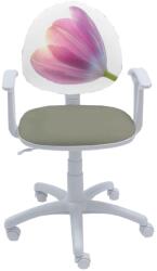 Furnit Детски стол Smart White Flower