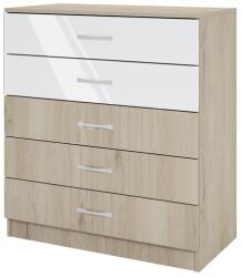 Bogdan Furniture I Скрин Mod 3005, Сонама Арвен/Бал гланц