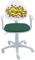 Furnit Детски стол Smart White Happy Day