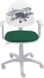 Furnit Детски стол Smart White Airplane