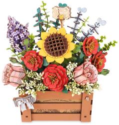 Rowood Cutie cu flori 658 piese
