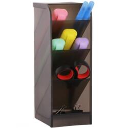 ecarla Fekete, műanyag íróasztal rendszerező (CB18CZ)