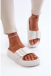 Butosklep Big Star fehér platformos papucs (NN274A661__30934)