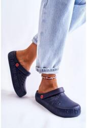 Butosklep Női, sötétkék crocs, Big Star (II275002 BLUE__21460)