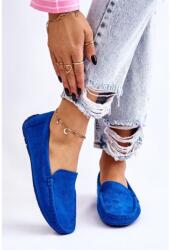 Butosklep Női, kék színű, velúr mokaszin (20PB26-2190 ROYAL__23771)