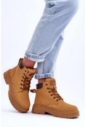 Butosklep Női világosbarna bélelt workerek (EV-218 CAMEL__27284)