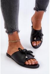 Butosklep Big Star fekete női papucs (NN274066 CZARNY__30765)