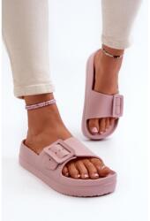 Butosklep Big Star púderrózsaszín platform papucsok (NN274A663__30933)