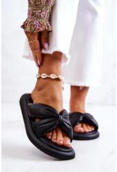 Butosklep Fekete színű, női papucs (HY070-363 BLACK__19383)