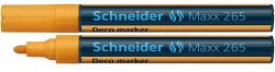 Schneider Maxx 265 Krétamarker - 2-3 mm, Folyékony, Narancssárga