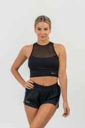 NEBBIA FIT Activewear rövidnadrág rejtett zsebbel 442 - FEKETE (L) - NEBBIA