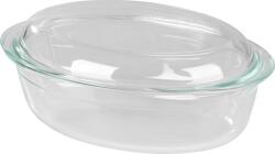 Magic home Sütőtál MagicHome, üveg, ovális, tepsi, 3000 ml
