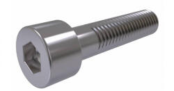  HENGERES FEJŰ INOX DIN912 M12*80 mm belsőkulcsnyílású csavar, rozsdamentes A2 (50 db/dob) (56196)