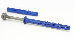 RAWL FF1-A4-N-10K080 10*80-as peremes dűbel, hatlapfejű peremes csavarral saválló (TORX-40) (60364)