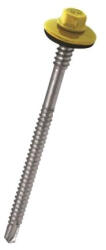  SZENDVICSPANEL CSAVAR /PANELCSAVAR/ GUMIS ALÁTÉTTEL 5, 5/6, 3X65 RAL színben (átfogás: 20-40) (FP5563065RAL)