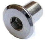 BÚTORHÜVELY M6*15 M6*15 mm bútorösszehúzó hüvely, fej: 15 mm (400 db/doboz) (04785)