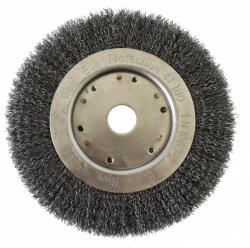 ABRABORO Record körkefe hullámos acél dróttal 180 0, 30 STD (900598715533)