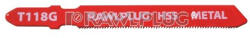 RAWL DEKOPFÉM-1 RT-JSB-M07VF Dekopírlap fémhez finomfogazás (5db/cs) BOSCH T118G 76mm (58448)