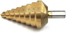 Modeco Expert Lépcsős fúró 10-15-20-25-30-35-40-45 mm TITÁN bevonattal (53292)